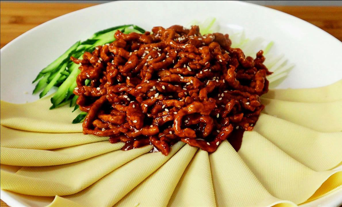 京酱肉丝家常做法-美味的中国