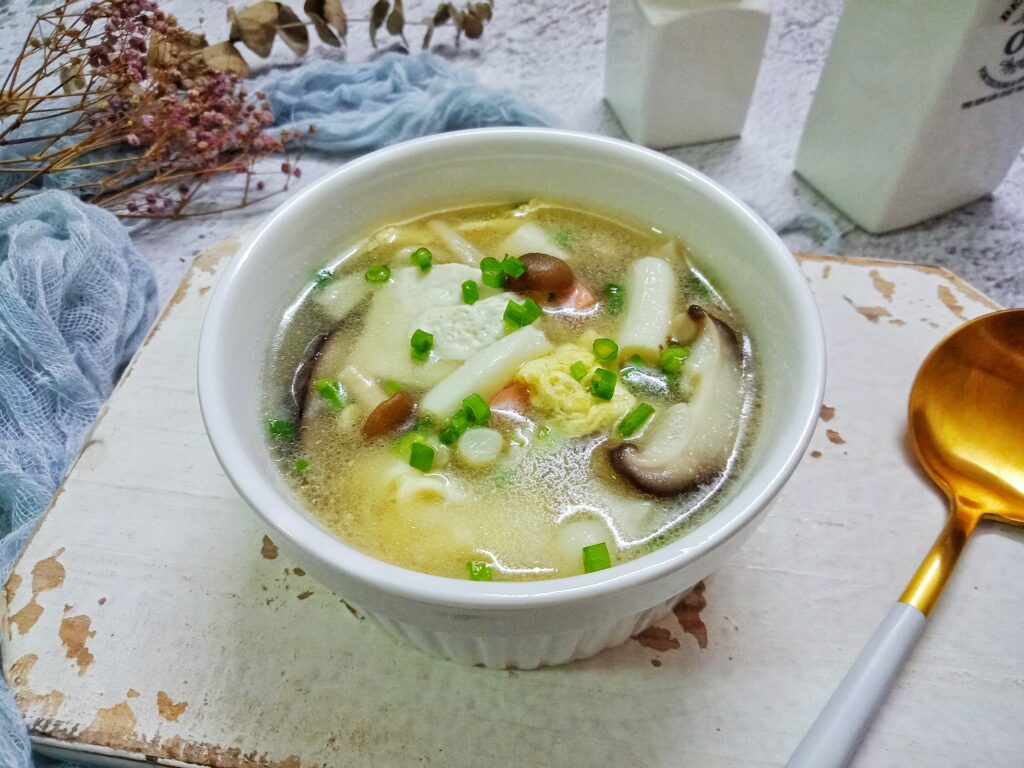 香菇豆腐汤-美味的中国